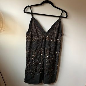 Free people beaded mini dress